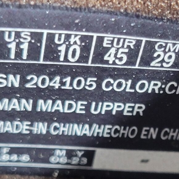 Skechers TRESMEN-GARO 204105 Mens Size US11 Chocolate Relaxed Fit Hiking Sandals - Picture 10 of 10